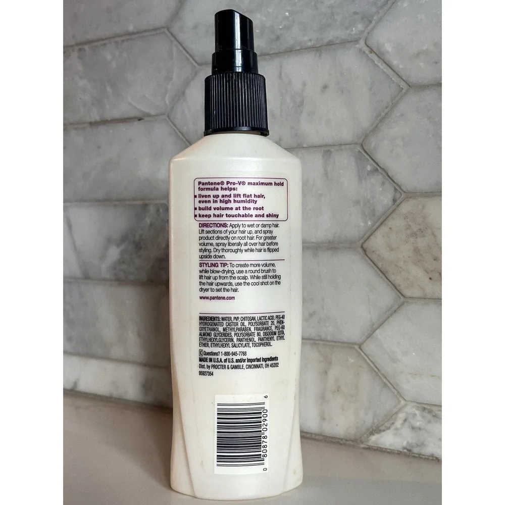 Pantene‎ Root Lifter Volume Gel Maximum Hold 6.5 OZ RARE NOS